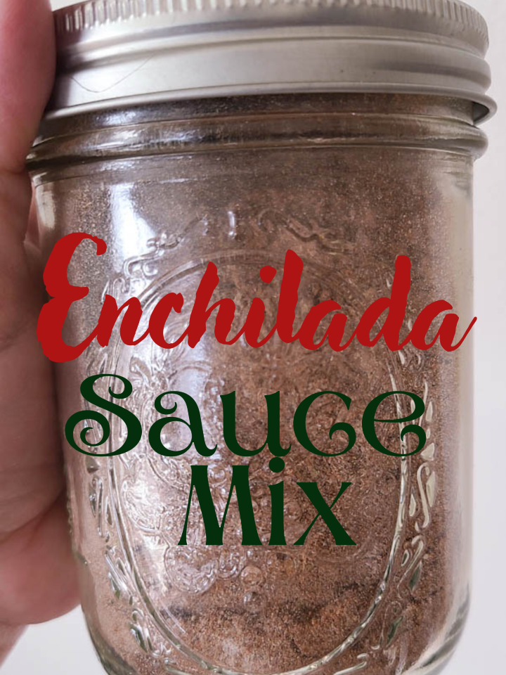 jar of enchilada sauce mix